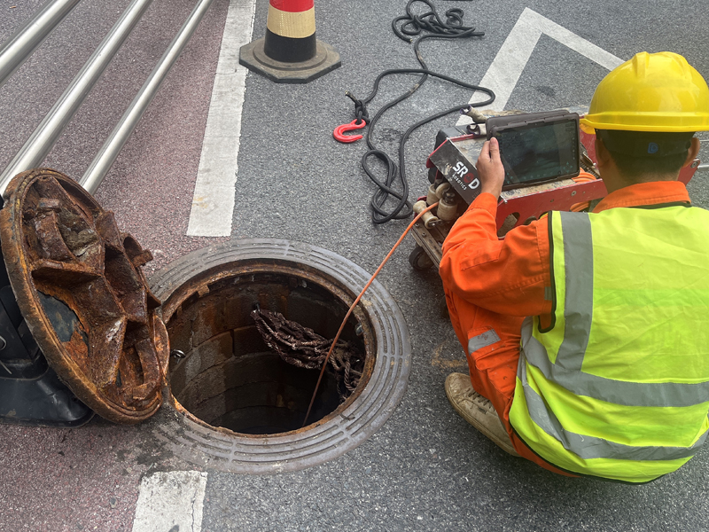 玄武门市政管道内窥检测