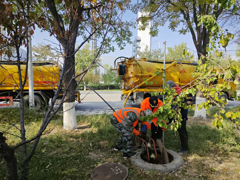 玄武门厂区管道清洗